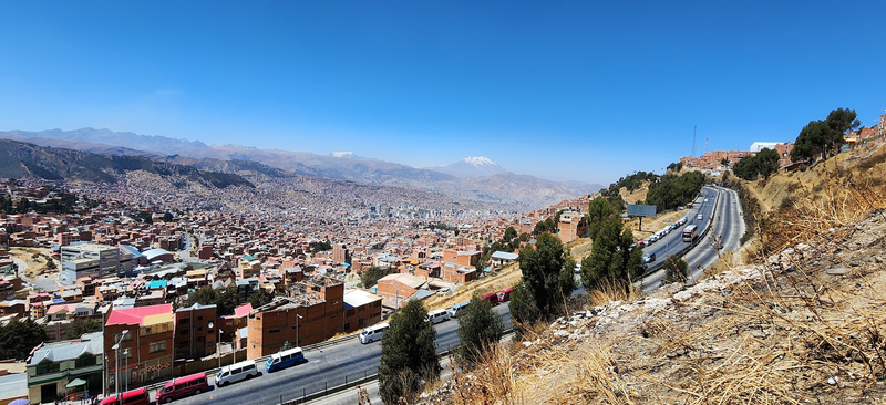 Un vistazo de la Ciudad de La Paz