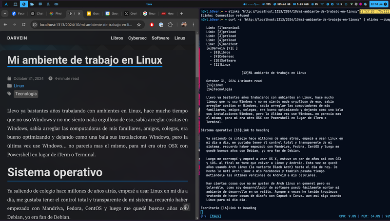 Escritorio Linux