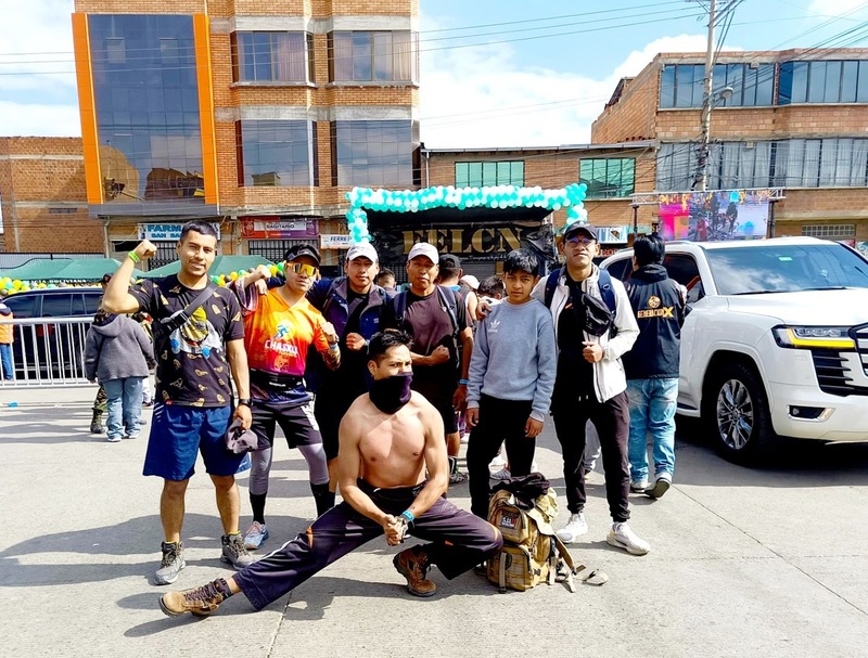 Terminando la carrera con los bros